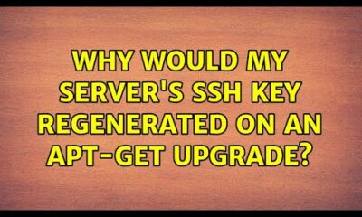 Ubuntu: Why would my server's SSH key regenerated on an apt-get upgrade?