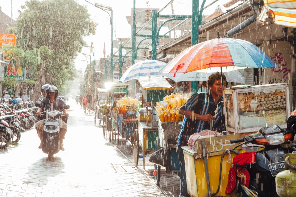 The rainy season can hit the island hard during November to April