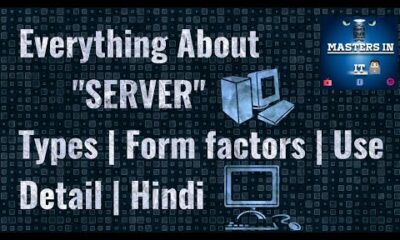 What is Server | Types of Server | Server Form Factors | Everything in Detail | Easy | Hindi