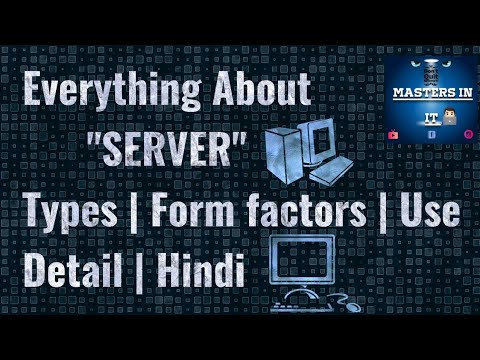 What is Server | Types of Server | Server Form Factors | Everything in Detail | Easy | Hindi