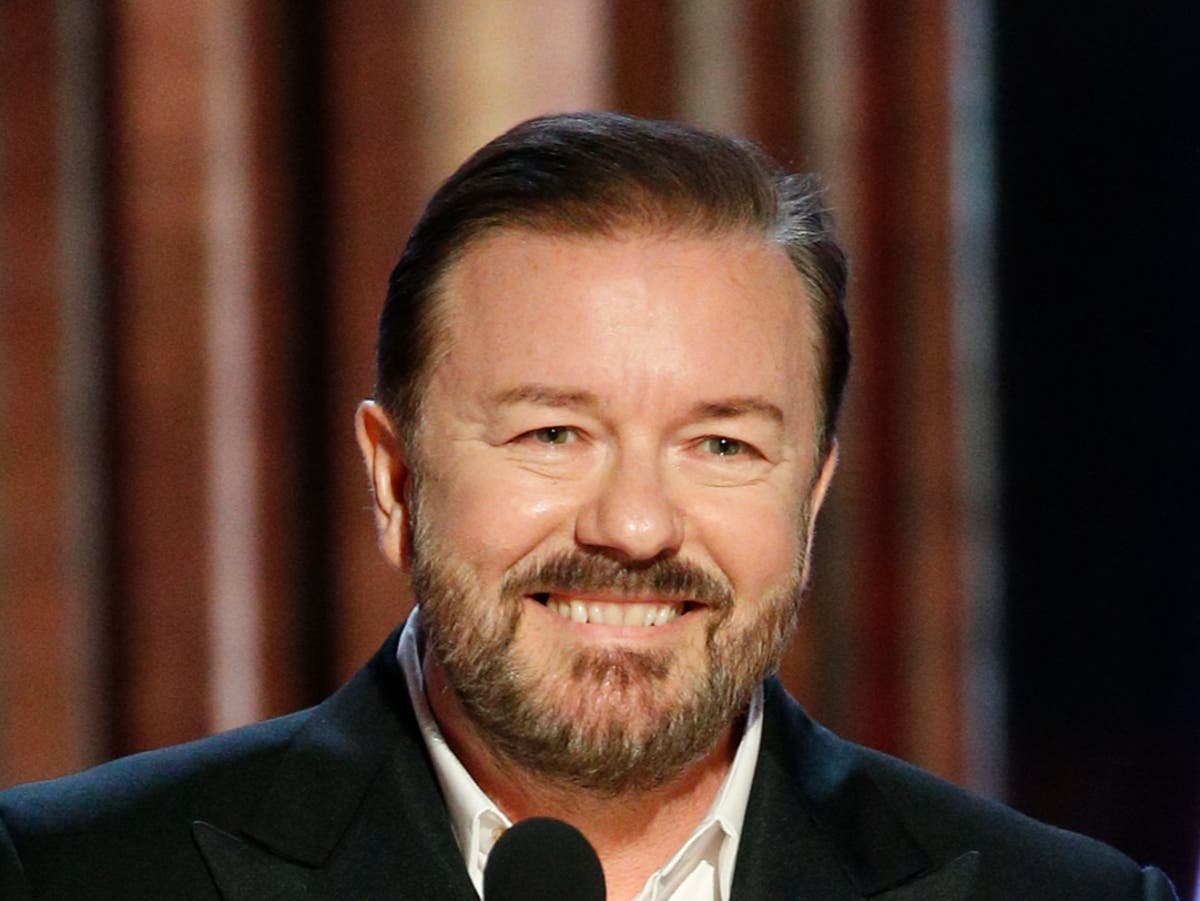 Ricky Gervais celebrates 26 year anniversary of being made redundant at 37 and trying out as a comedian