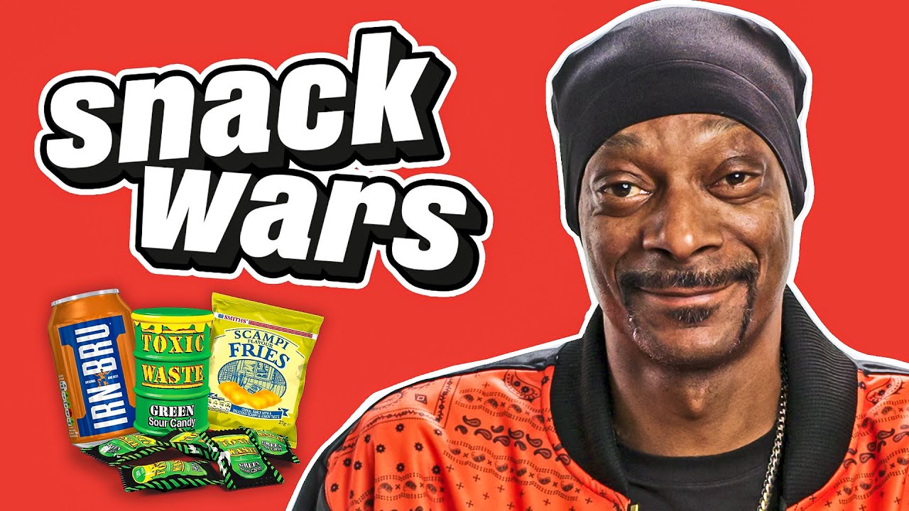 Snoop Dogg Rates British And American Food | Snack Wars