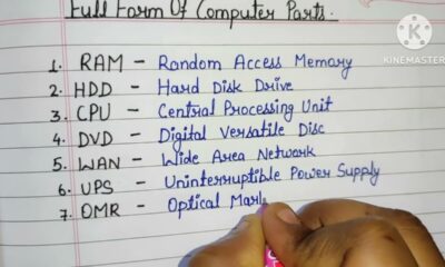 20 Full Form Of Computer Parts/ most commonly used computer full form | Data Education/ Computer Gk