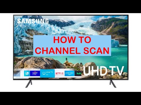 How to Scan For Channels Over the Air on a Samsung Smart TV