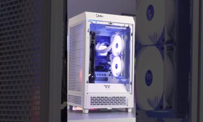 An ITX case fits a 4090! - The Thermaltake Tower 200