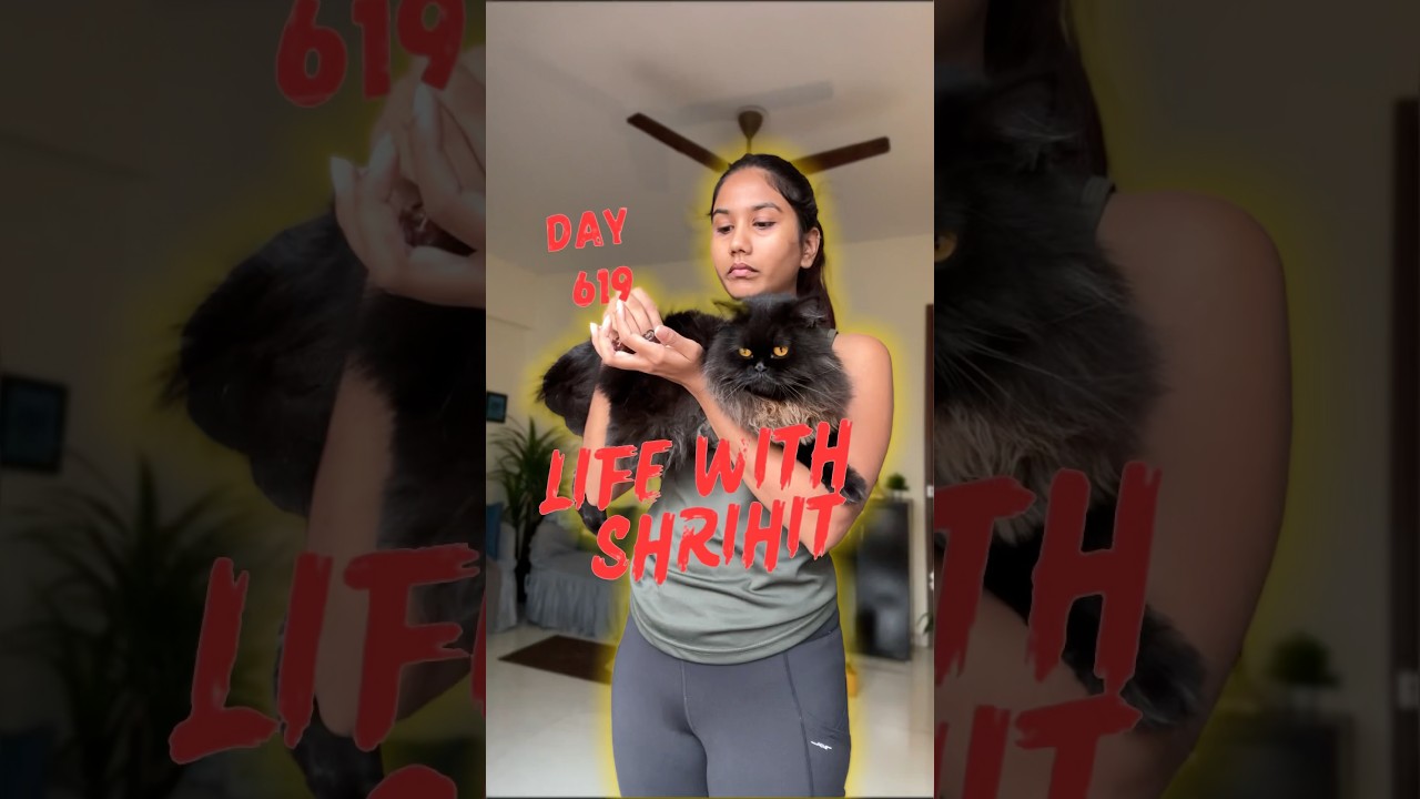 Aajse hum shuru karenge exercise 😂 lws day 619/1000 #shrihitt #minivlog #vlog