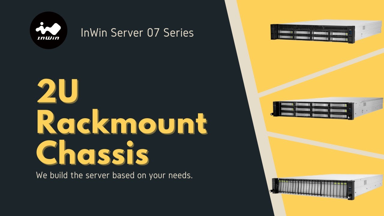 InWin Server 07 Series 2U Rackmount Chassis