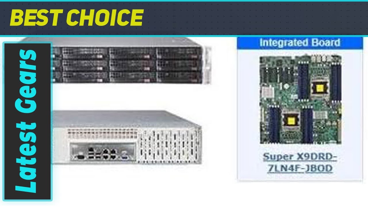 Supermicro Superserver 6027r-e1r12l Barebone System - The Ultimate Rack-mountable Server