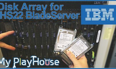 Setting Up a Disk Array on IBM HS22 Blade Server - 1190