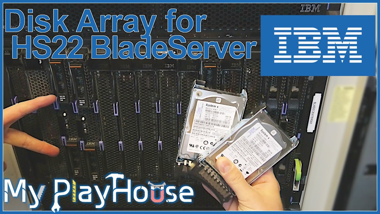 Setting Up a Disk Array on IBM HS22 Blade Server - 1190