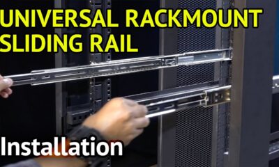 Universal Rackmount Sliding Rail Installation