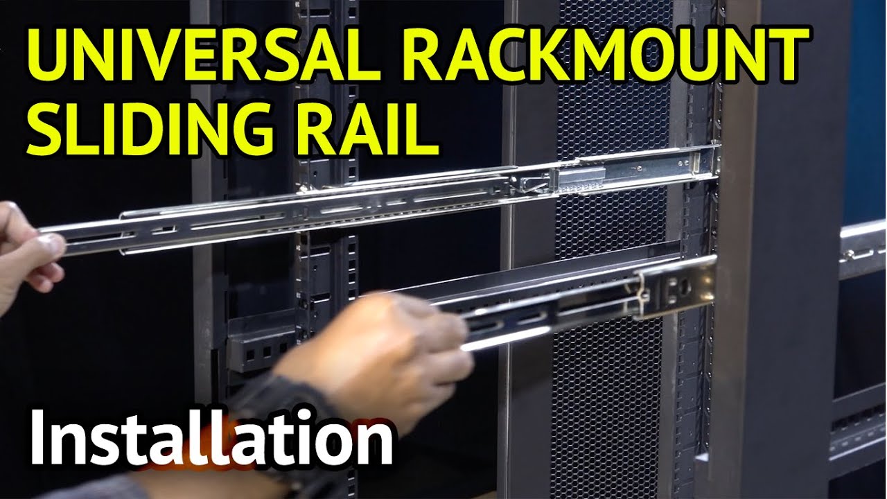 Universal Rackmount Sliding Rail Installation