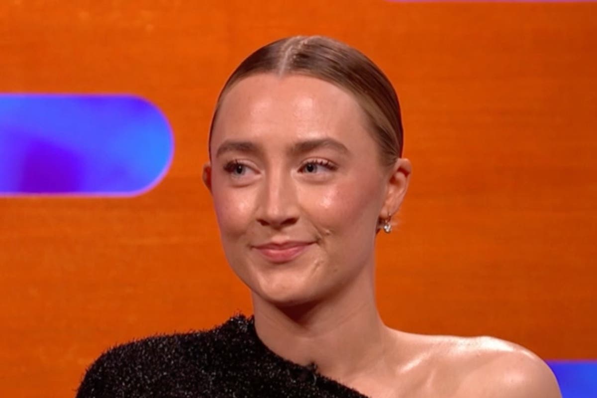 Saoirse Ronan silences men on Graham Norton show with brutally honest remark