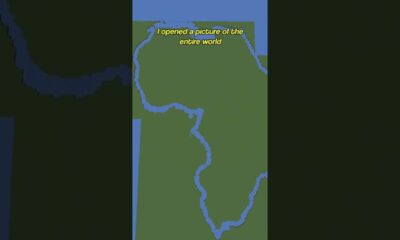 Recreating Earth In Minecraft With WorldEdit 1/4