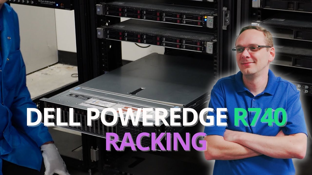 Dell PowerEdge R740 Rackmount Server | How to Rack a Server | R740 Server Racking | Sliding Rails