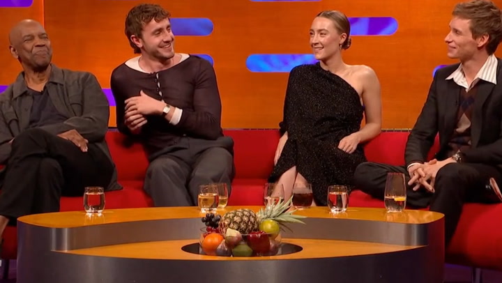 Saoirse Ronan schools male Graham Norton guests with 10-word reality check