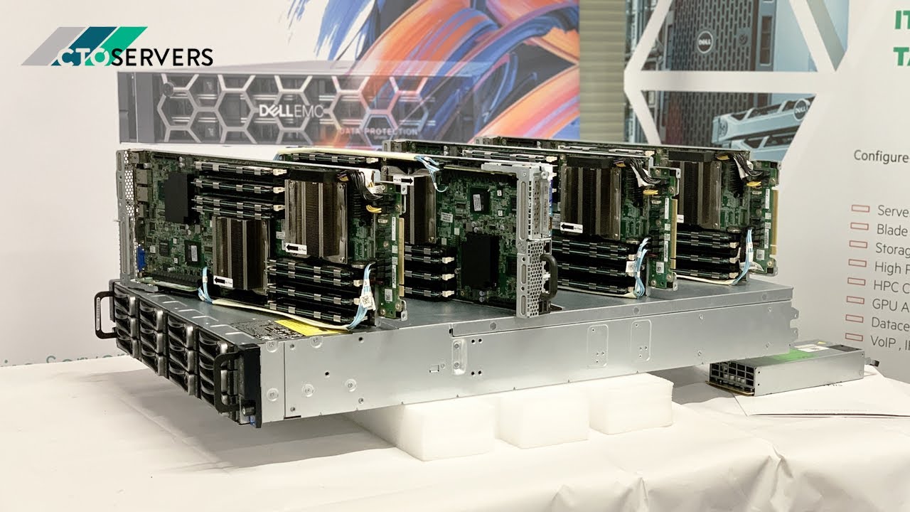 8 CPU Socket Server , Ultradense, flexible and efficient computing. Dell PowerEdge C6100 Rack Server