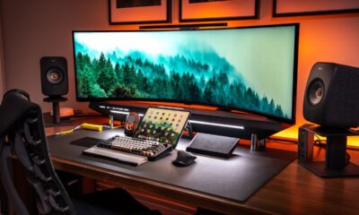 The ULTIMATE Dark Mode Maximalist Desk Setup!