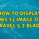 How to display AWS s3 image on laravel 5.7 blade?