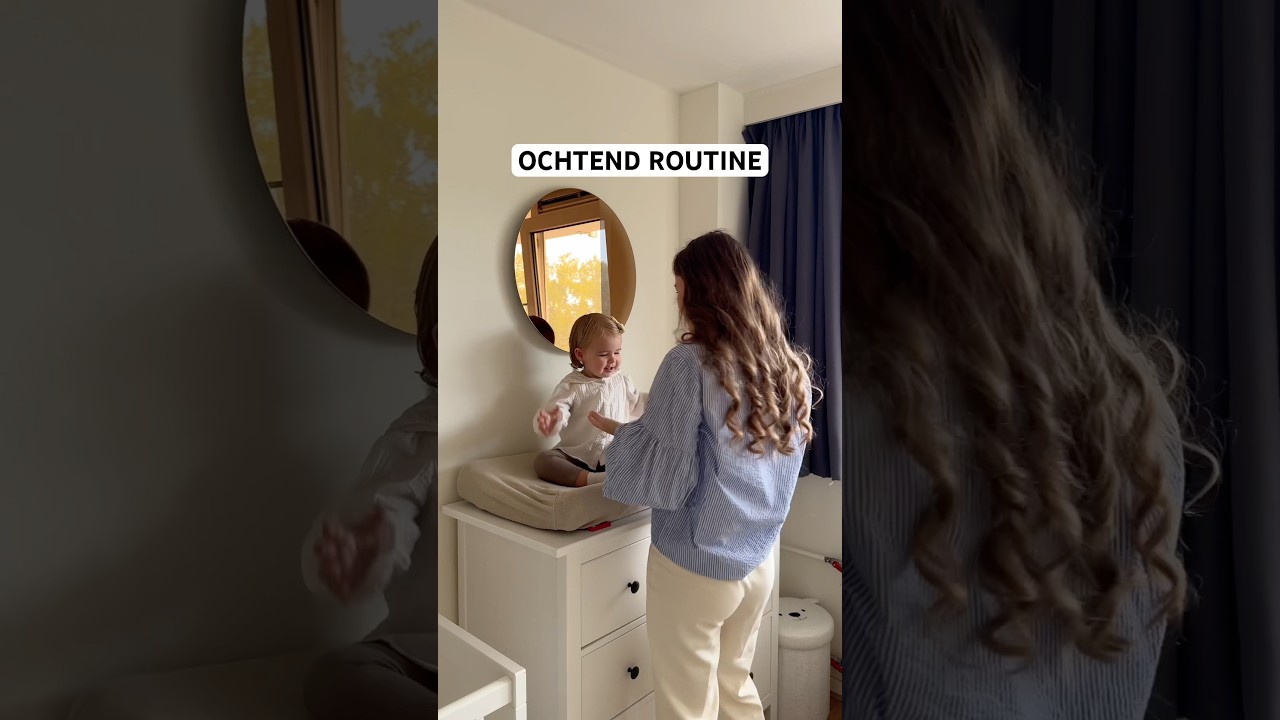 Ochtend routine + fitpiggy’s proberen 🫶🏼🐷 #baby #dreumes #mamavlog #peuter #babyvlog