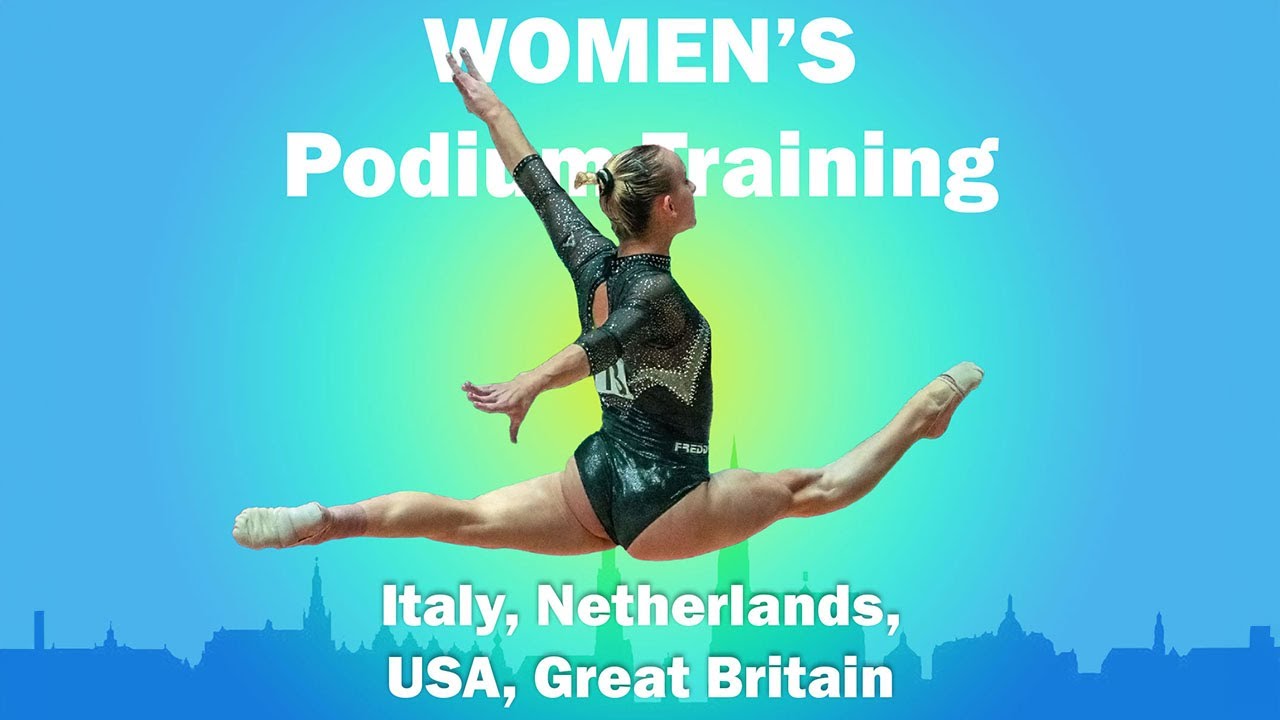 2023 World Championships  U S  Women s Podium Training