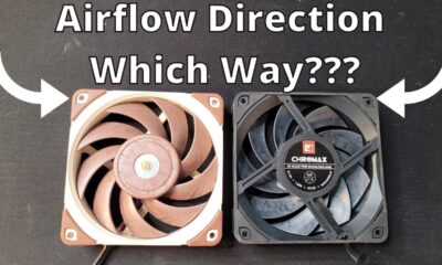 Which way the air blows - Intake vs Exhaust - Computer fan tutorial