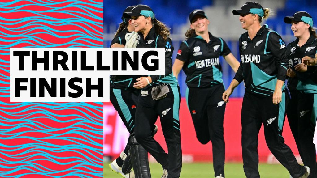 West Indies v New Zealand video: NZ reach first World Cup final since 2010 by beating Windies