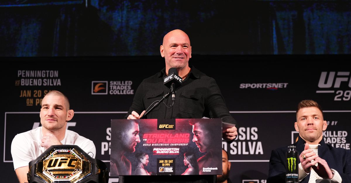 Dana White confirms Sean Strickland is next for Dricus du Plessis, gives update on UFC Africa