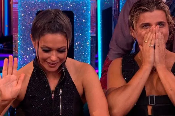 BBC Strictly's Nikita Kuzmin left red-faced after song blunder during results show