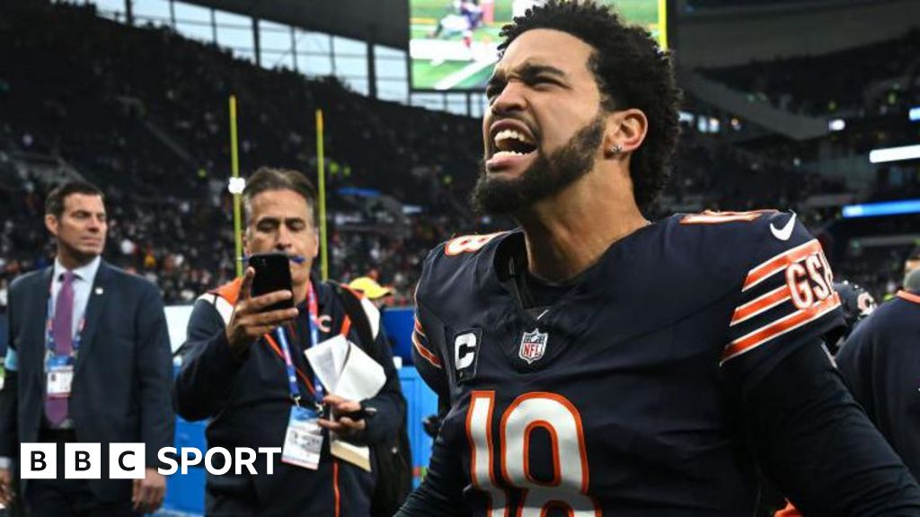 Caleb Williams: Chicago Bears quarterback shines in London victory over Jacksonville Jaguars