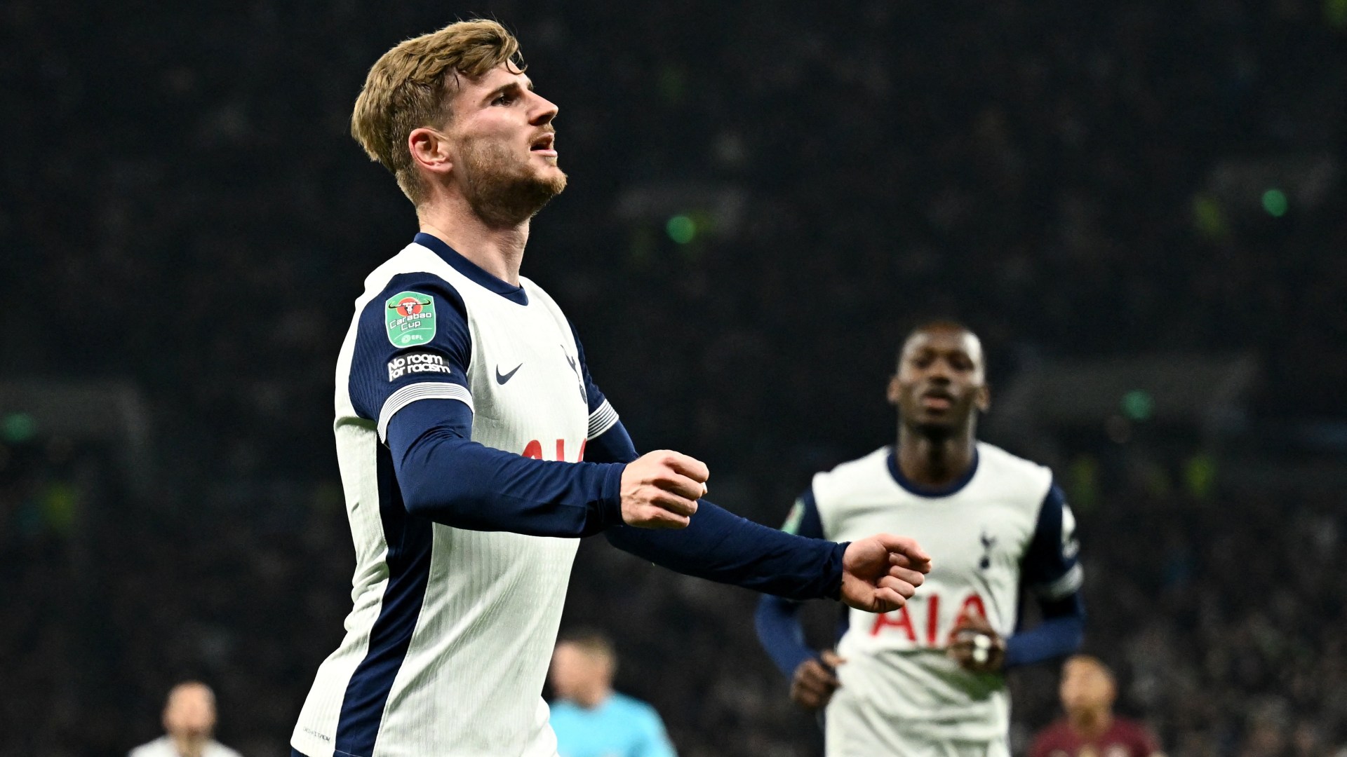 Tottenham 2-1 Man City LIVE RESULT: Spurs STUN Pep's City in Carabao Cup, Liverpool beat Brighton, Palace shock Villa