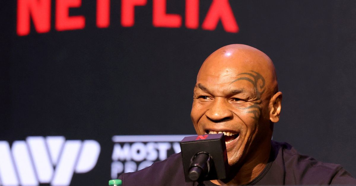 Watch Mike Tyson demolish pads in new training footage ahead of Jake Paul fight