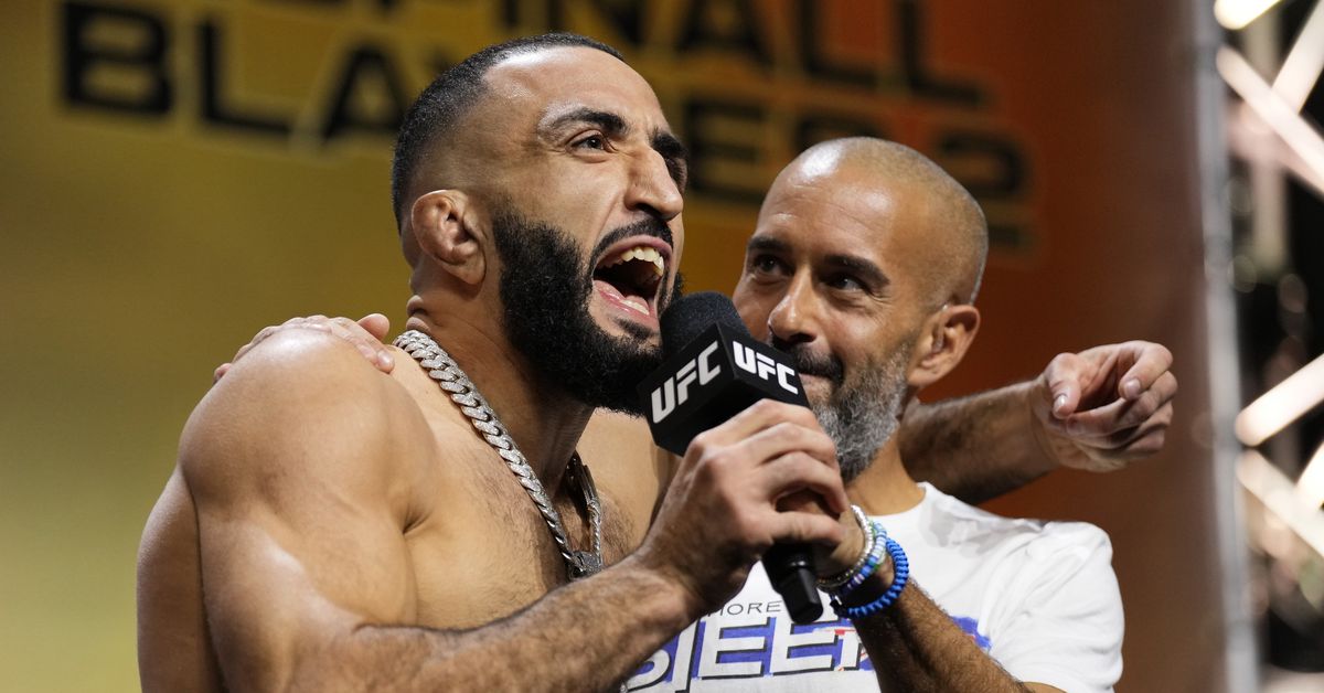 Belal Muhammad laughs off Ilia Topuria revealing plans to become 3 division champ: ‘Dude’s got Napoleon syndrome’