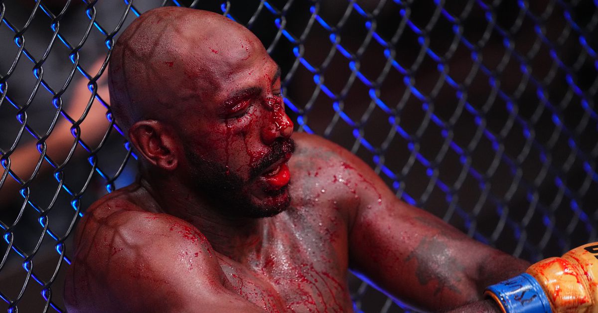 Khalil Rountree Jr. suffered several gruesome cuts at UFC 307, transported to hospital after fight