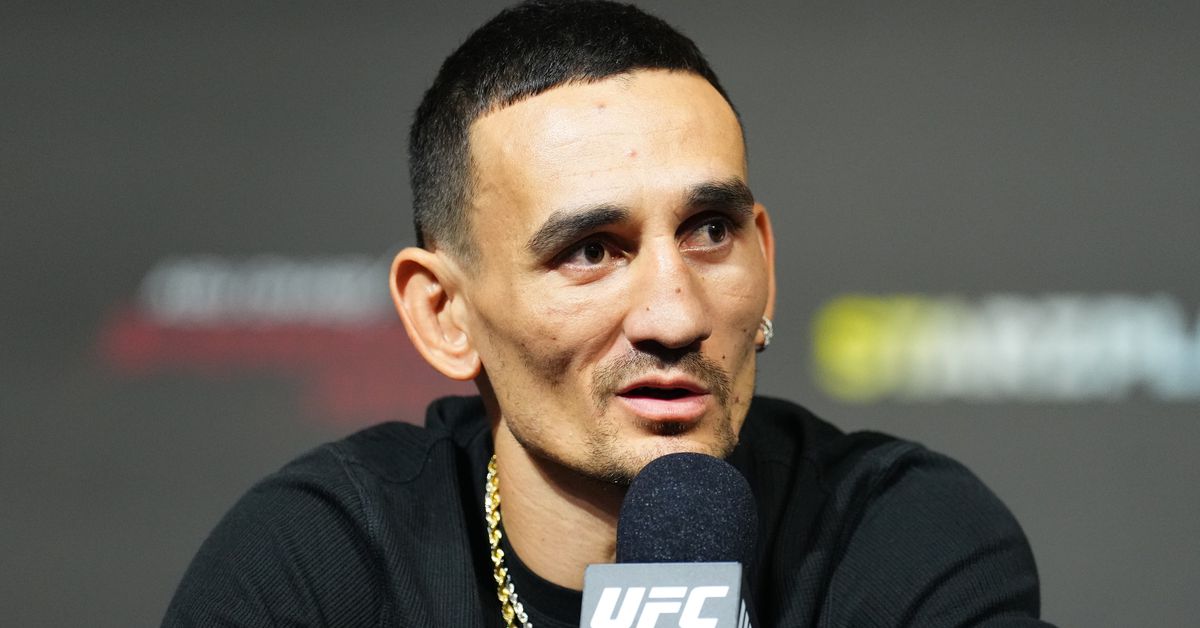 Watch Ilia Topuria, Max Holloway get in heated exchange about ‘point down’ prediction ahead of UFC 308