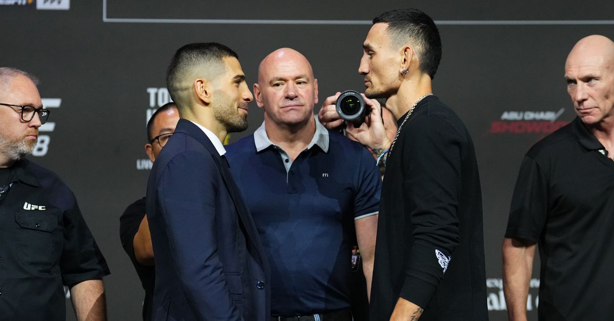 UFC 308 start time, fight card, and TV schedule for Ilia Topuria vs. Max Holloway