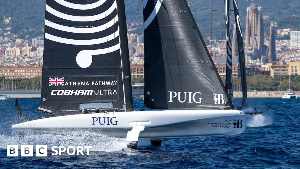 Women's America's Cup: British Athena Pathway teams wins first race