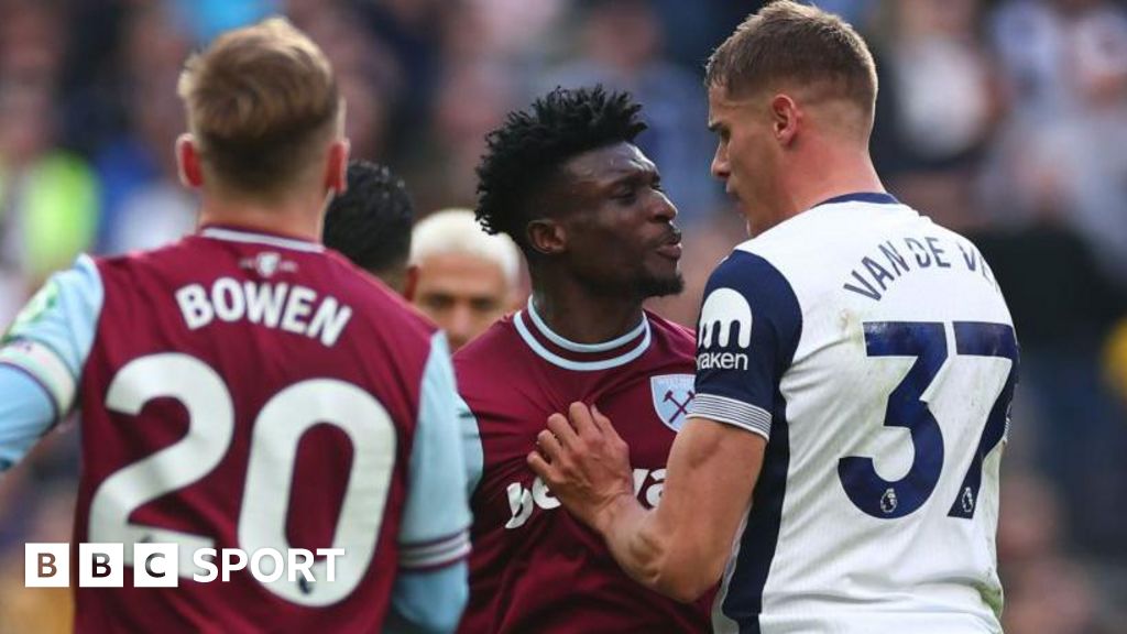 Tottenham, West Ham & Mohammed Kudus charged by FA after London derby