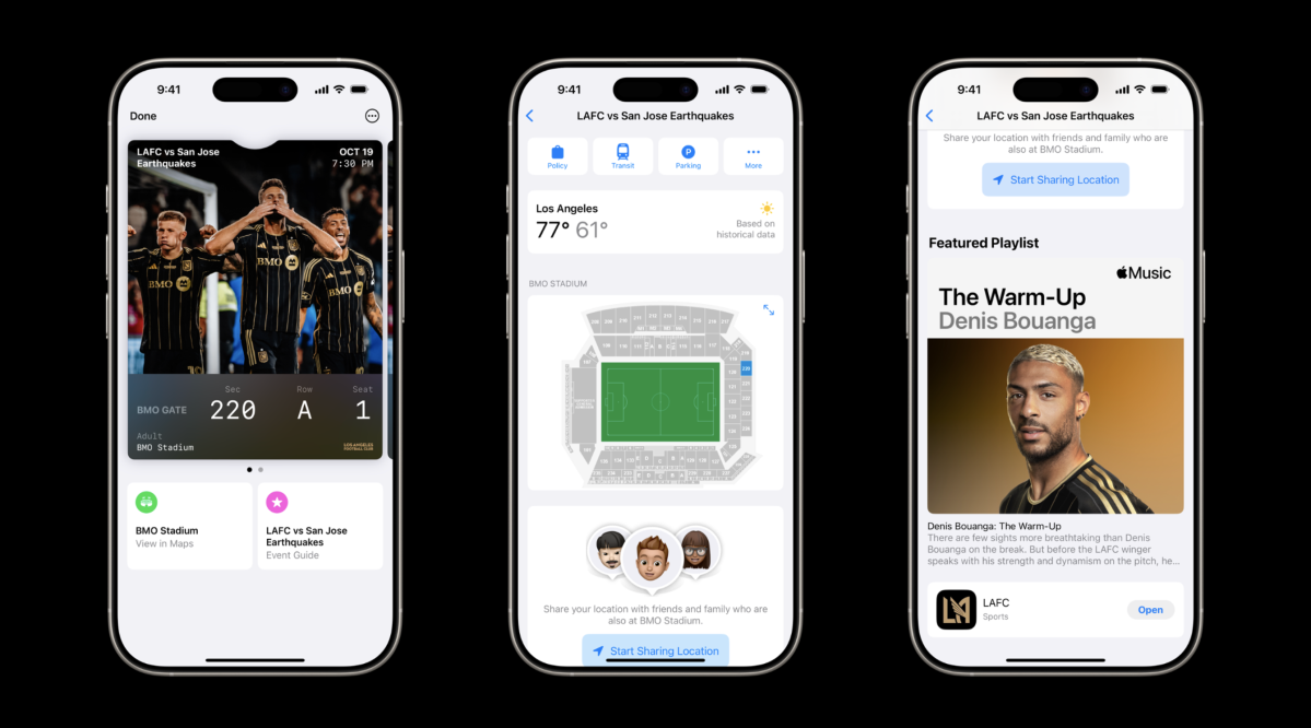 The first company to use upgraded Apple Wallet tickets is... Ticketmaster