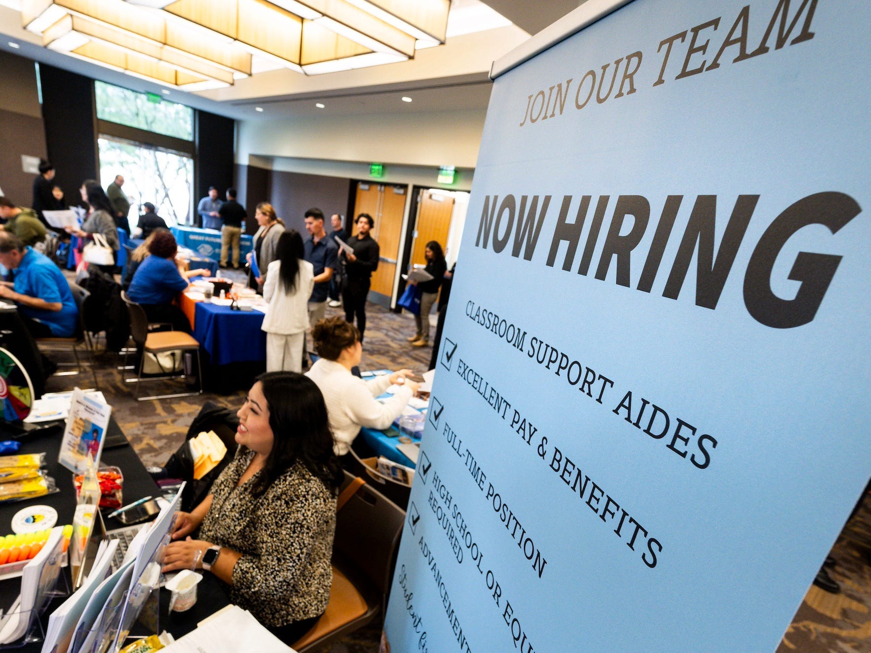 Indexes slip as jobless claims rise ahead of highly anticipated jobs report