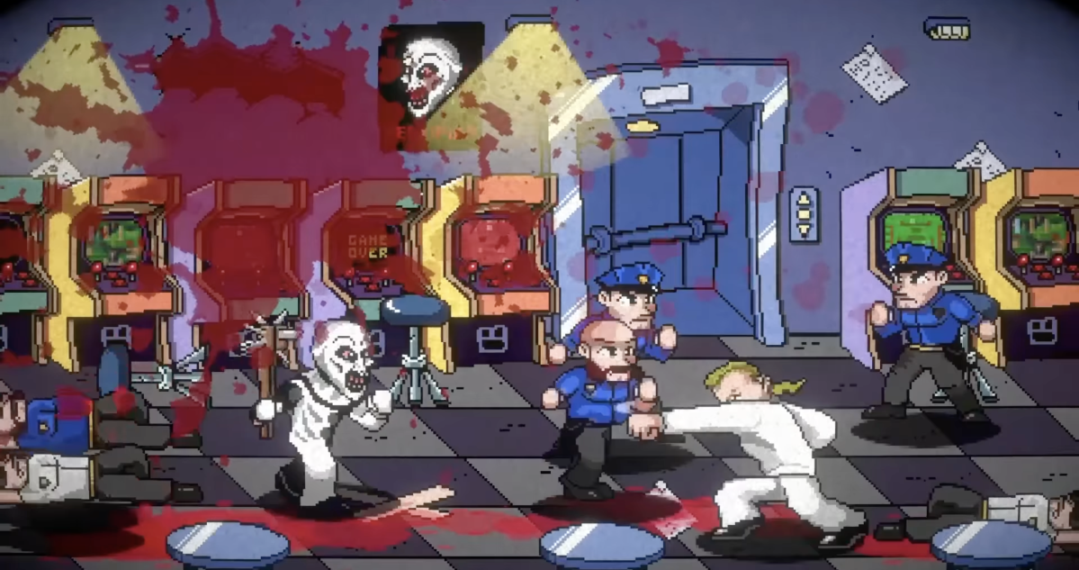 An arcade-style Terrifier beat 'em up game is coming next year