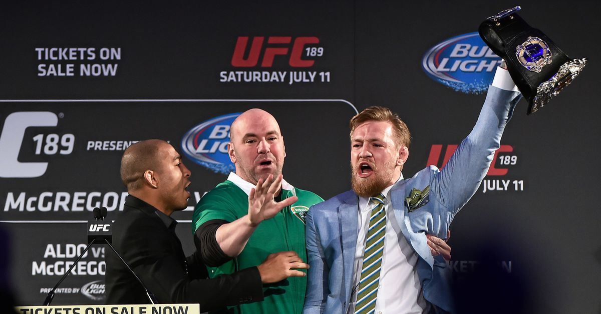 Conor McGregor pokes fun at Ilia Topuria for imitating antics