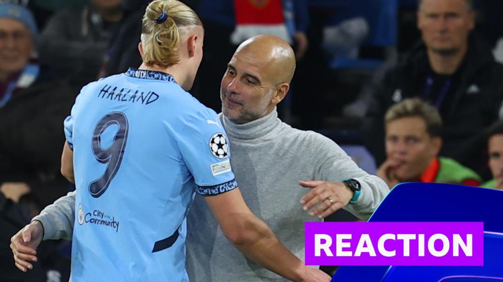 'Look at that, it's unbelievable' - Guardiola praises Haaland volley