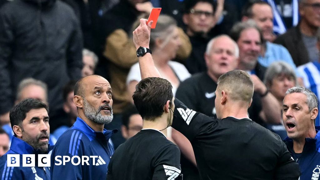 Nottingham Forest manager Nuno Espirito Santo gets three-match touchline ban