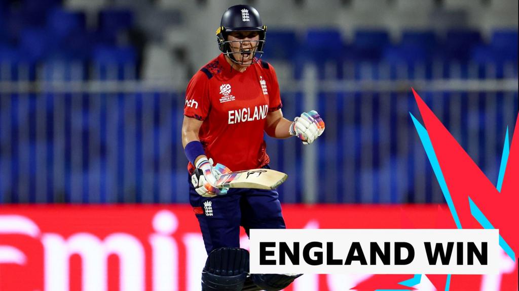 Sciver-Brunt hits 'brilliant' four to seal England win