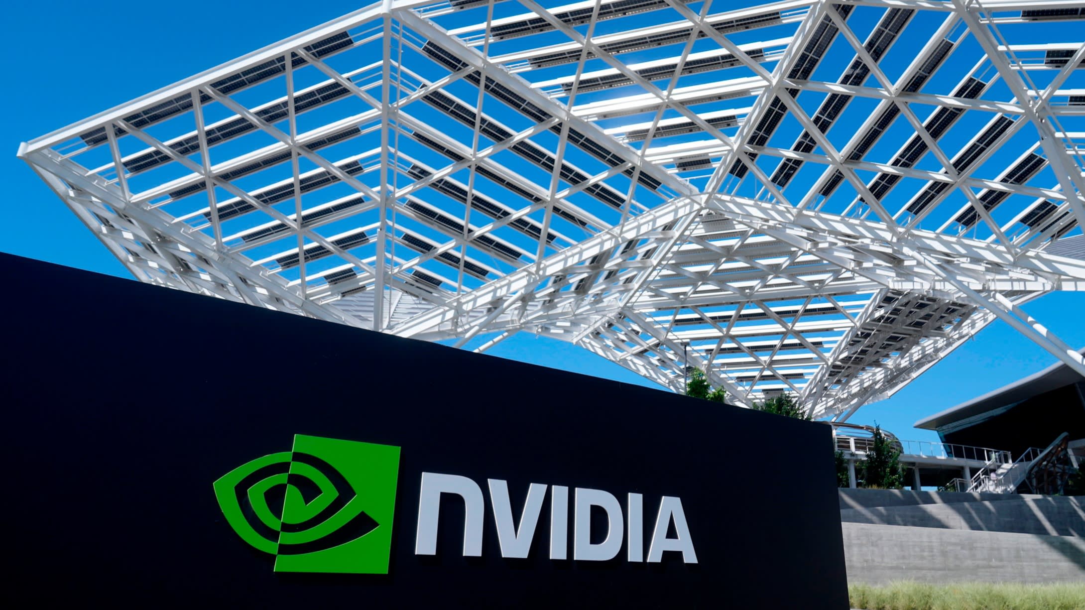 Nvidia hits new record as US ‘soft landing’ hopes drive tech rebound