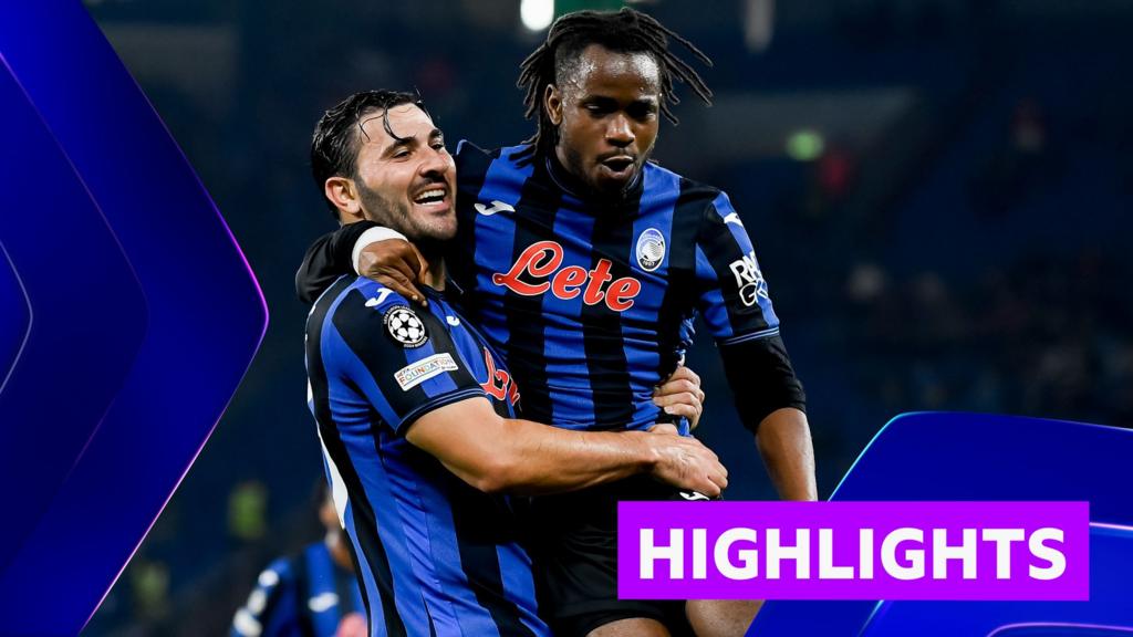 Champions League highlights: Ademola Lookman scores as Atalanta thrash Shakhtar Donetsk