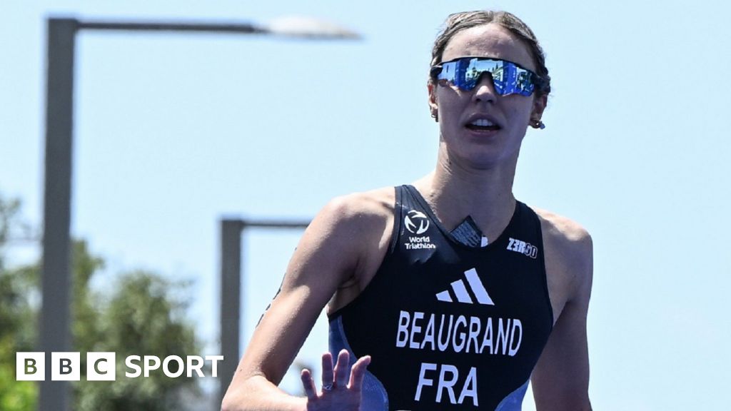 Olympic champion Cassandre Beaugrand wins first world triathlon title