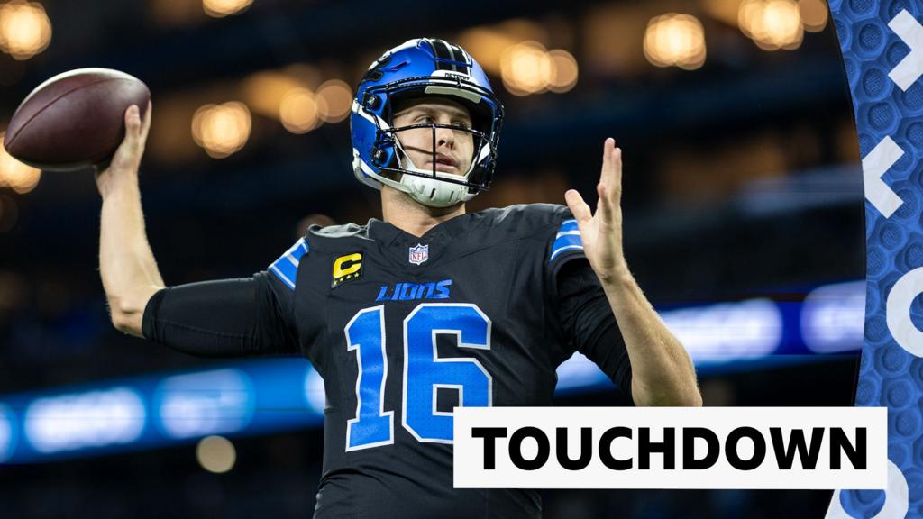 NFL: Seattle Seahawks V Detroit Lions: Jared Goff Touchdown