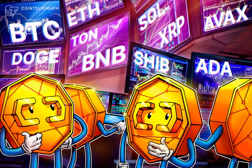 Price analysis 10/23: BTC, ETH, BNB, SOL, XRP, DOGE, TON, ADA, AVAX, SHIB